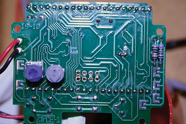 conformal coating on circuit board