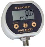 NEMA 4X digital vacuum gauge for food processing: F22BN -FP